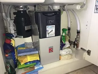 This installation required a lot of careful planning
